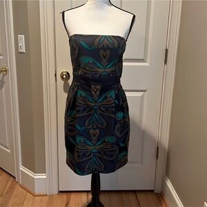 french connection women's oona strapless satin midi dress reviews French Connection Women's Oona Satin Strapless Midi Dress